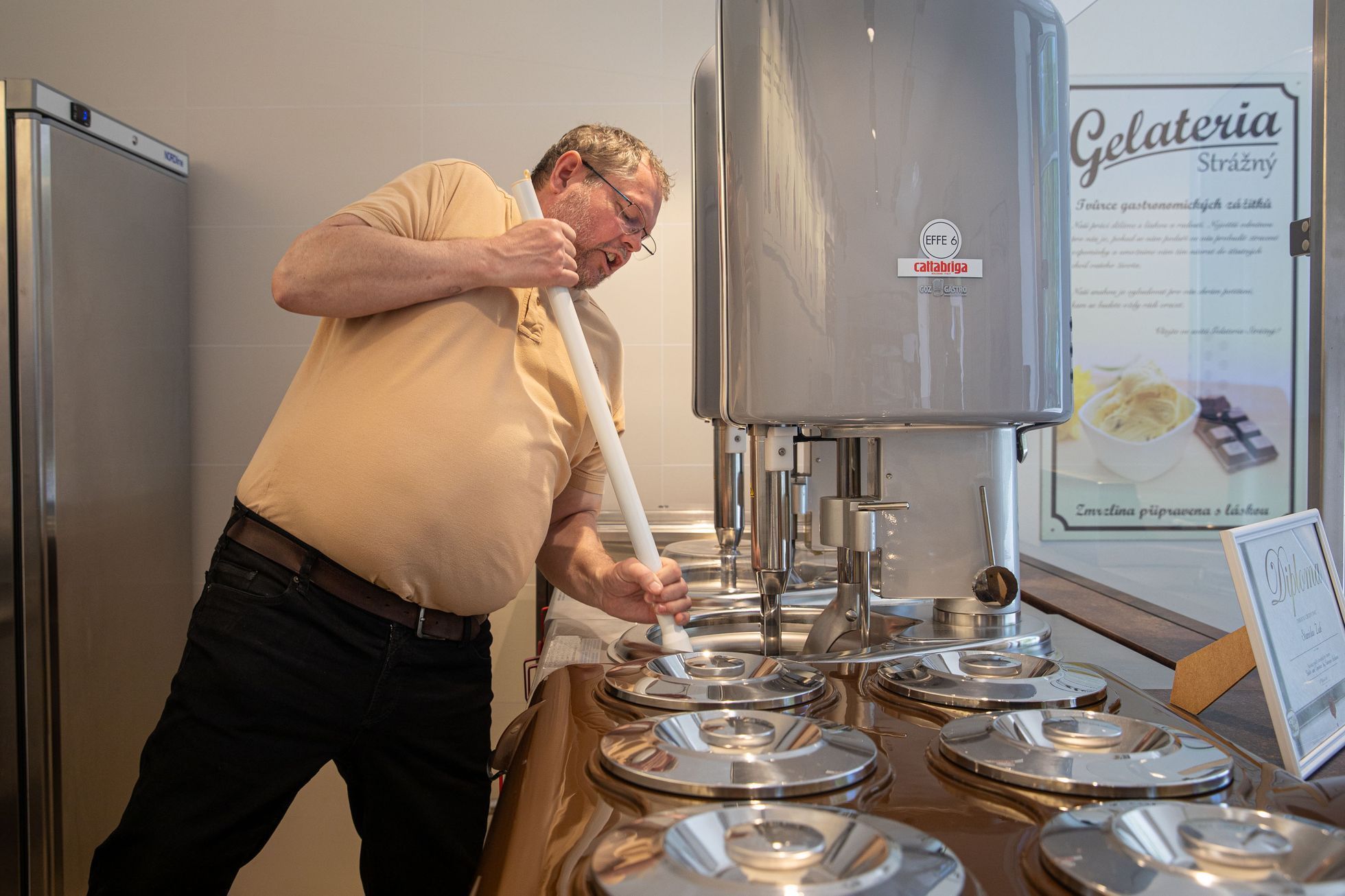 Gelateria Strážný na Šumavě