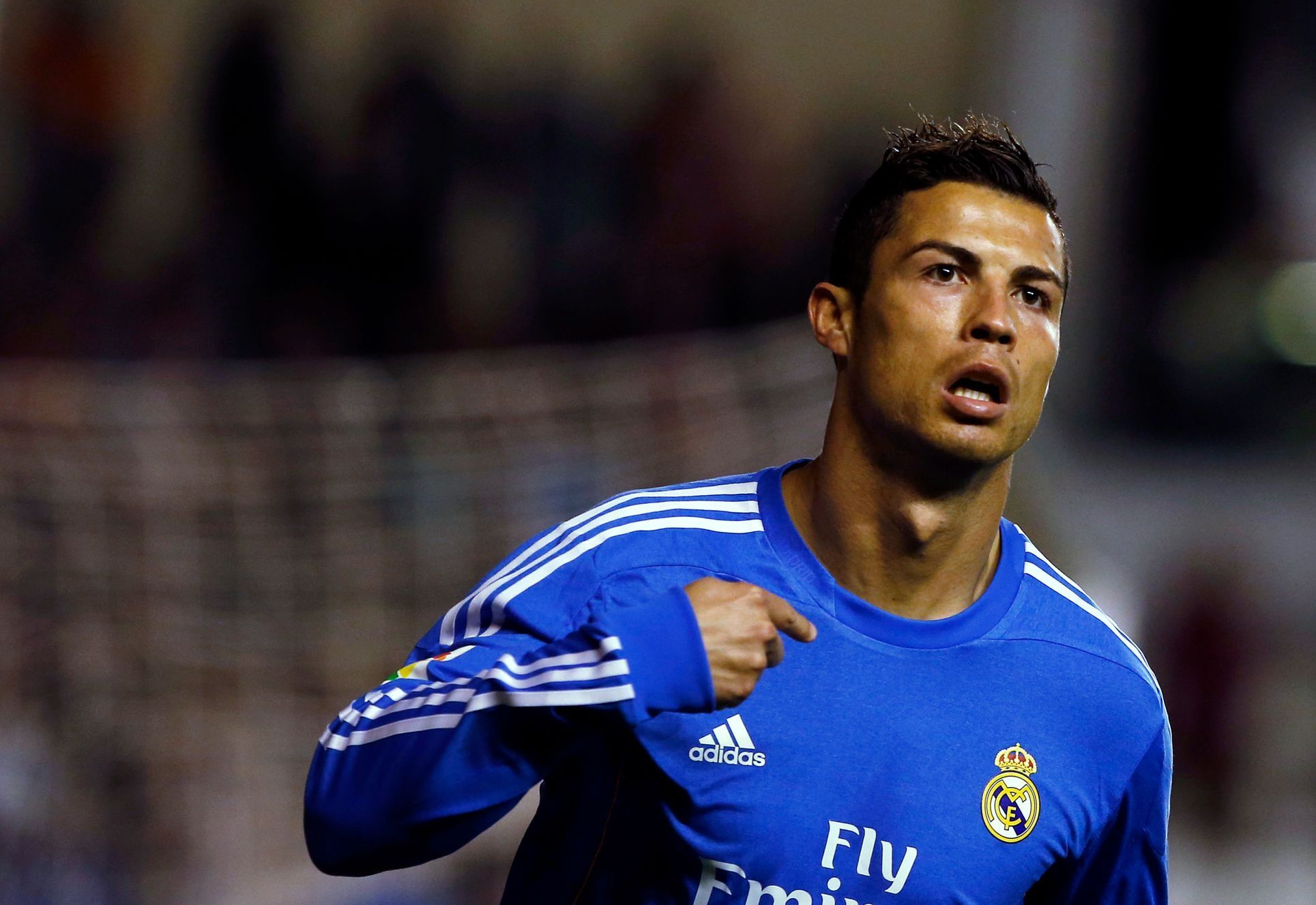 Ronaldo slaví branku v La lize