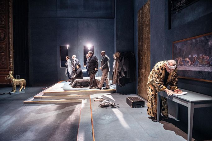 Snímek ze zkoušky Dona Buosa.