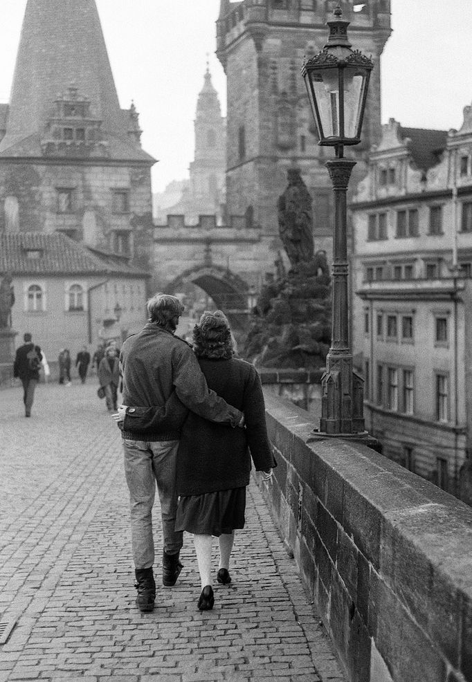 Praha 1986: pohled do ulic