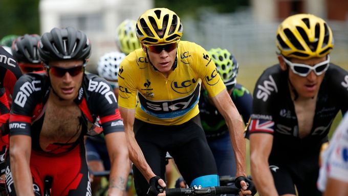 Chris Froome bude poslední čtyři etapy v horách bránit žlutý trikot.