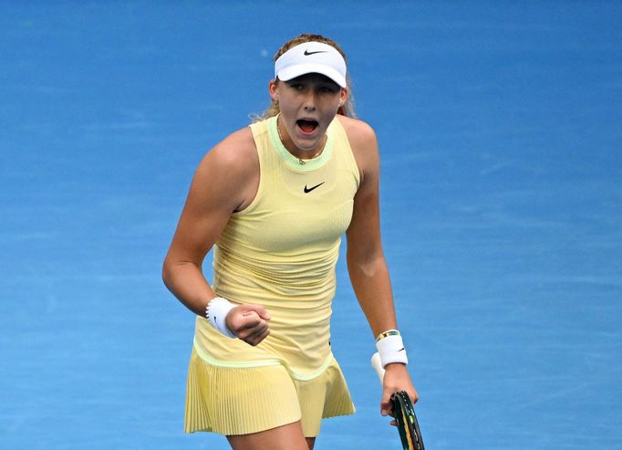 Mirra Andrejevová, Australian Open 2024, osmifinále