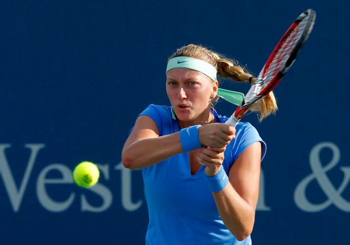 Petra Kvitová na turnaji v Cincinnati