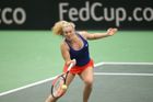 Bojovnice Siniaková! Česká jednička smetla Rogersovou a srovnala semifinále Fed Cupu na 1:1