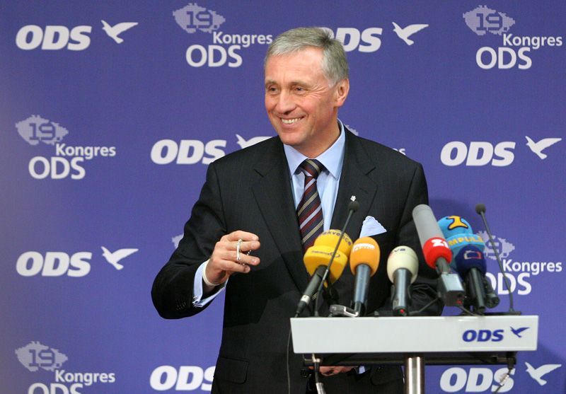 Kongres ODS: Mirek Topolánek