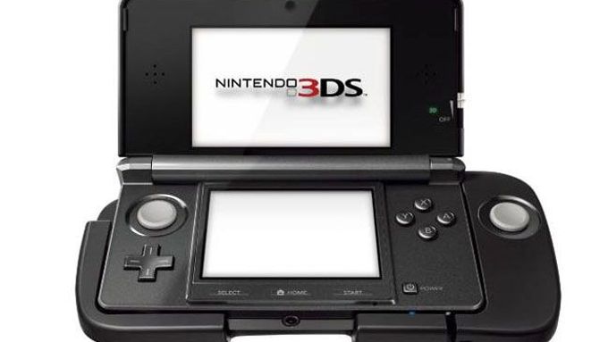 Extenze herní konzole Nintendo 3DS.