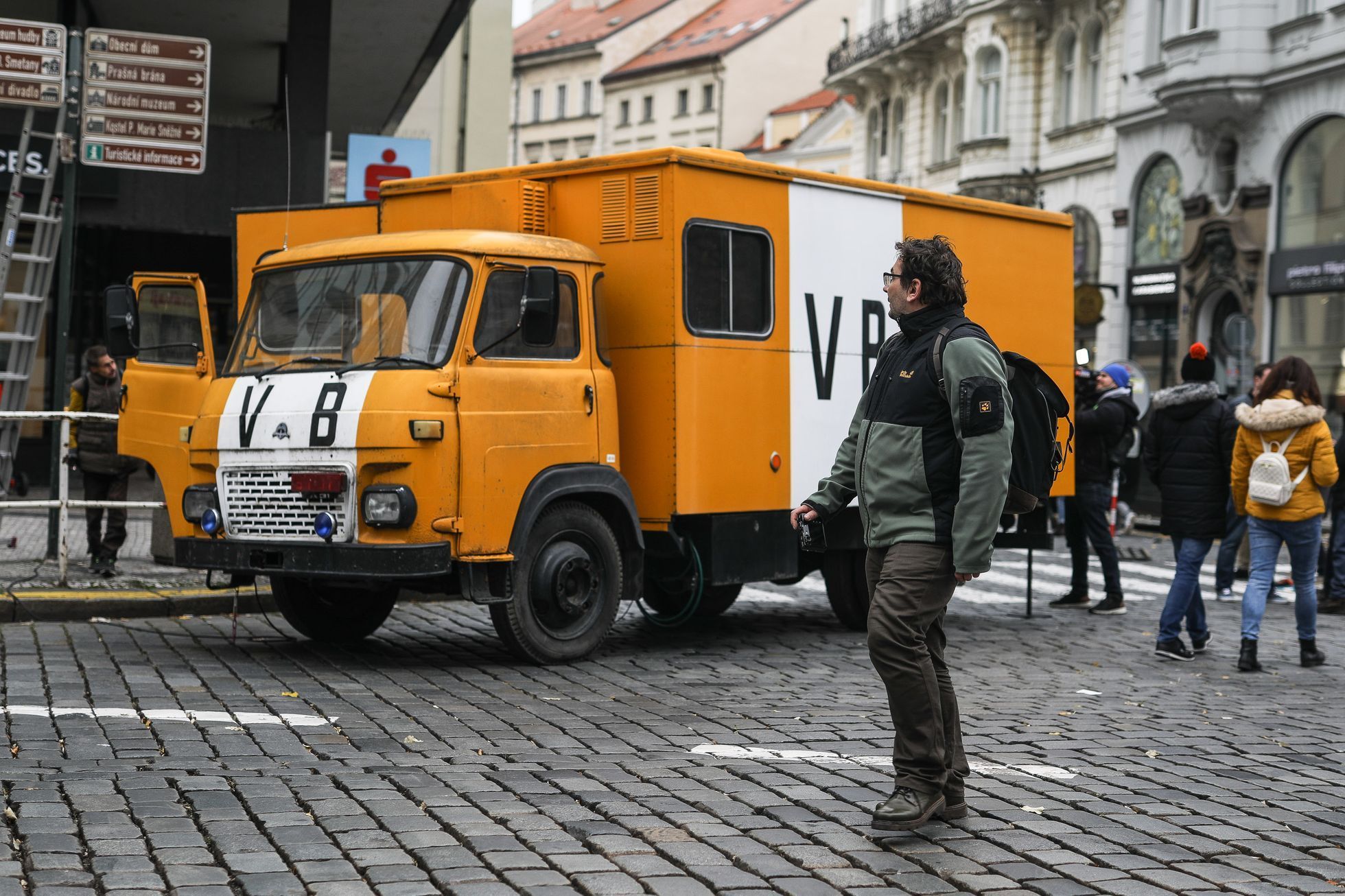 17. listopad 2021, státní svátek, Sametová revoluce, 17. 11. 2021, Národní třída, Hlávkova kolej