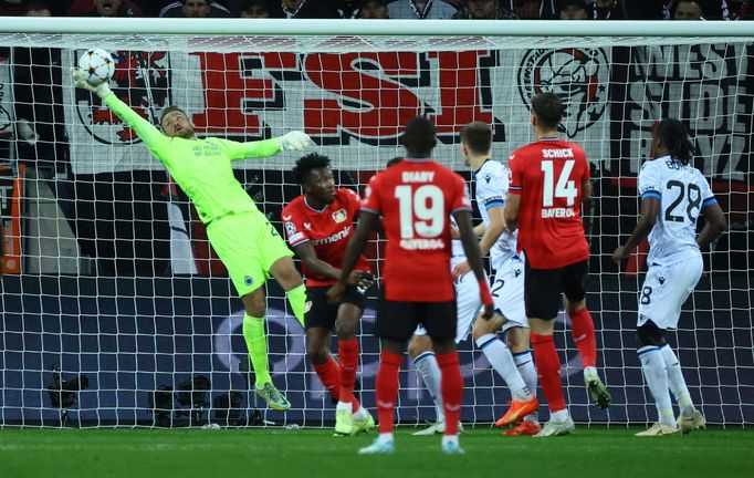 Liga mistrů, Leverkusen - Bruggy (Patrik Schick)