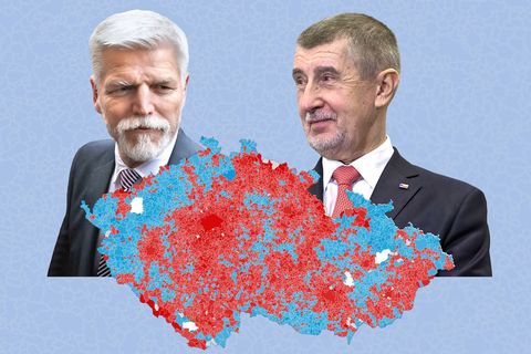Přehledně: Jak se zbarvila mapa Česka. Výsledky šesti tisíc obcí na jednom místě