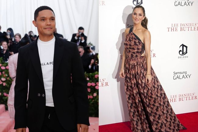 Trevor Noah a Minka Kellyová