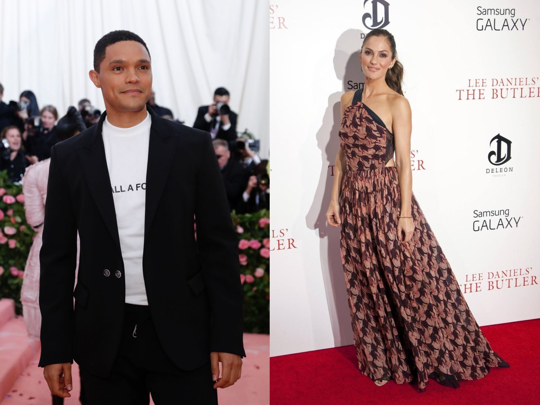 Minka Kelly Trevor Noah