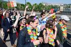 Prahou prošel průvod studentů, zahájil třináctý ročník Studentského Majálesu