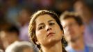 Mirka Federerová sleduje semifinále Australian Open 2016