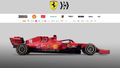 Monopost formule 1 Ferrari SF 1000 pro sezonu 2020