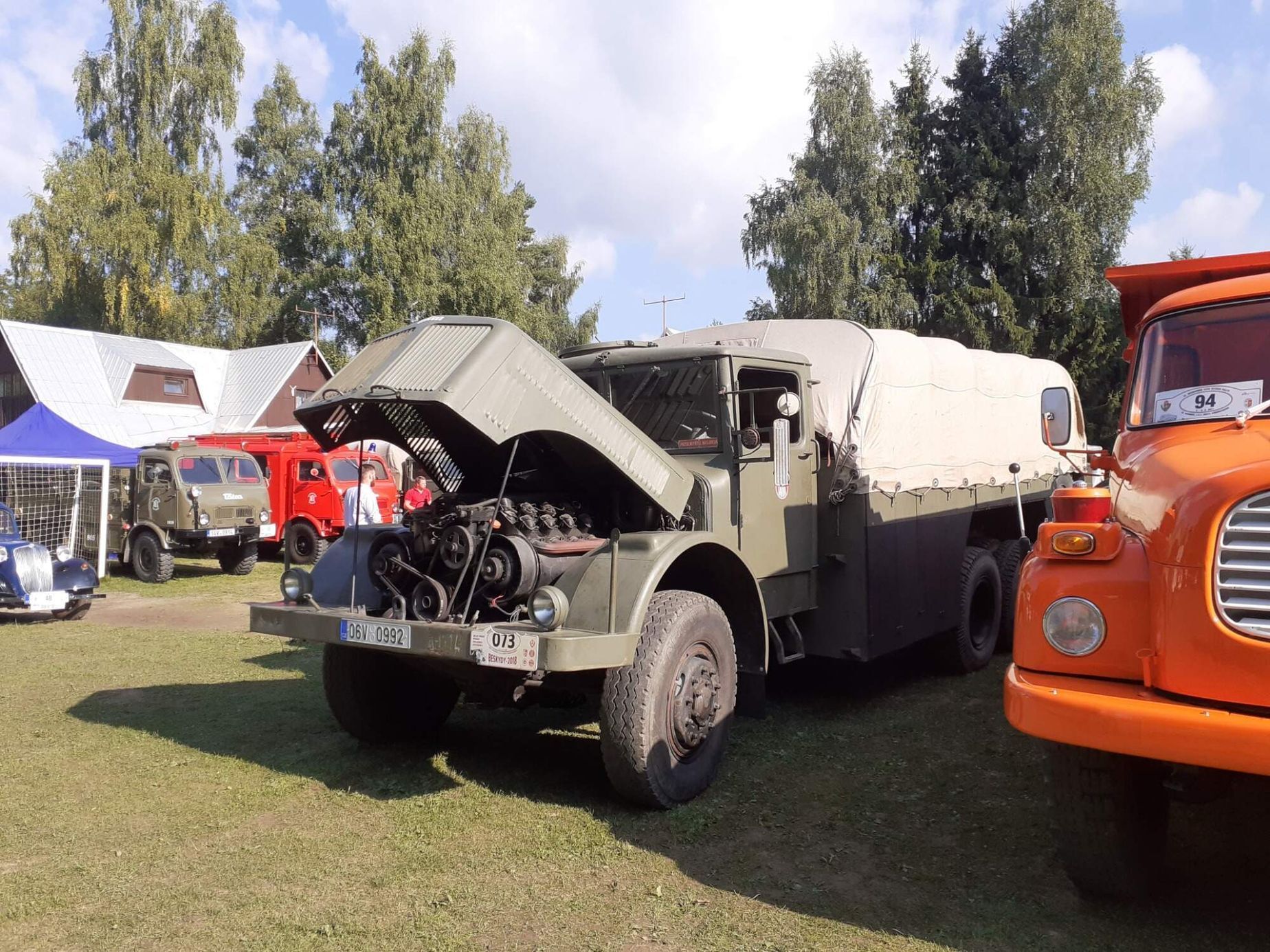 Tatra Veteran Car Club Kopřivnice sraz Tater 2021