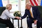 Trump: EU nakoupí energie za 750 miliard a investuje do zbraní. Cla budou 15 procent