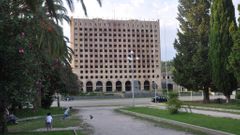 Abcházie - Suchumi - vládní budova