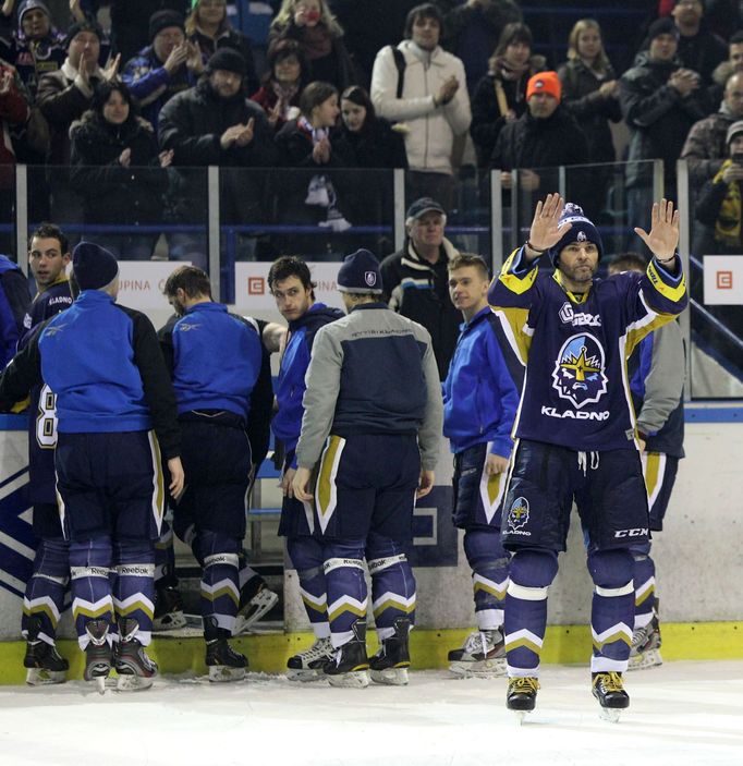 Jaromír Jágr, poslední zápas za Kladno