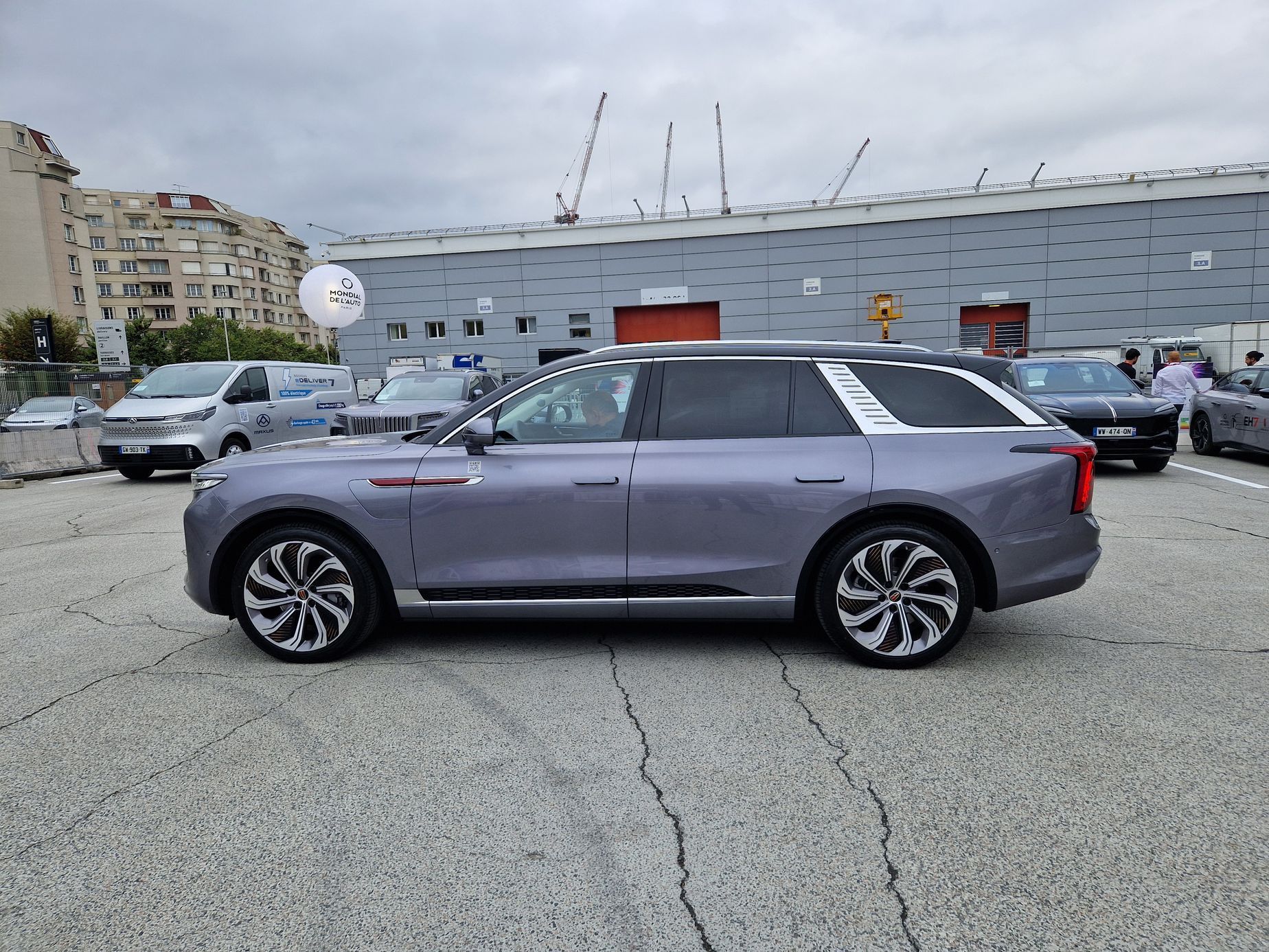 Hongqi testovací jízdy
