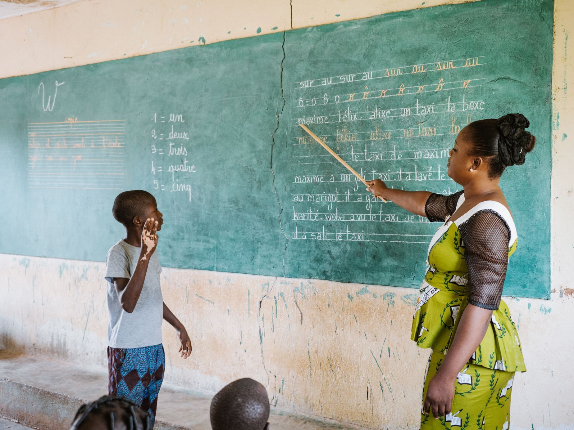 Škola v Burkina Faso.