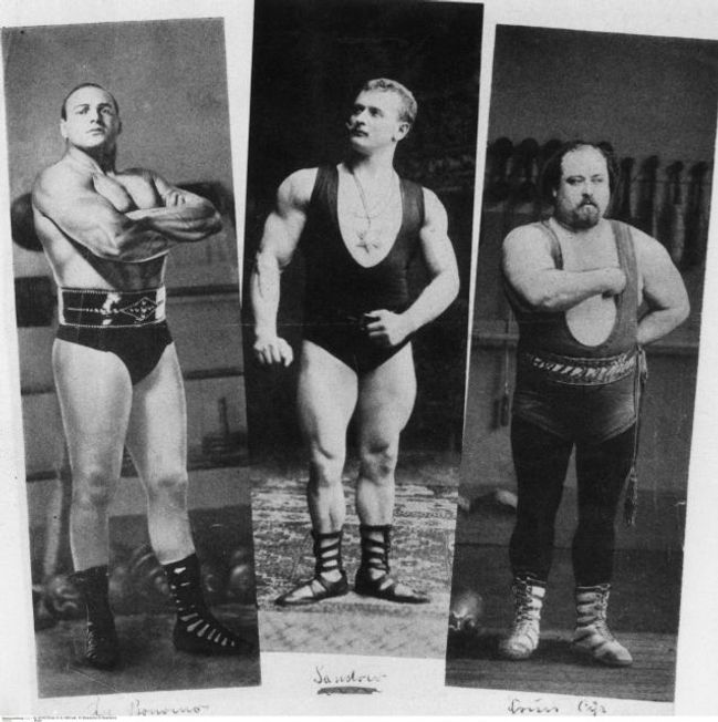 1900 - Doba wrestlerů a siláků