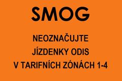 Smog! Neoznačujte jízdenky. Ostrava je první v Česku