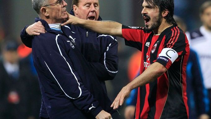 Gennaro Gattuso napadl asistenta kouče Tottenhamu