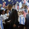 Fotogalerie: Obama v Izraeli