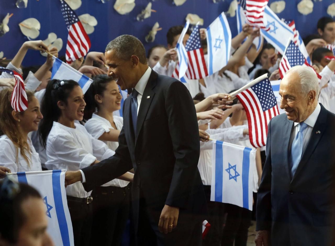 Fotogalerie: Obama v Izraeli