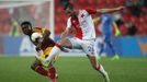 EPL, Slavia-Dukla: Michael Lüftner - Emmanuel Edmond