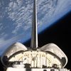 Země z kabiny raketoplánu Endeavour