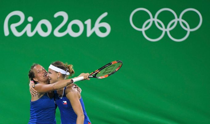 OH 2016, tenis: Lucie Šafářová a Barbora Strýcová