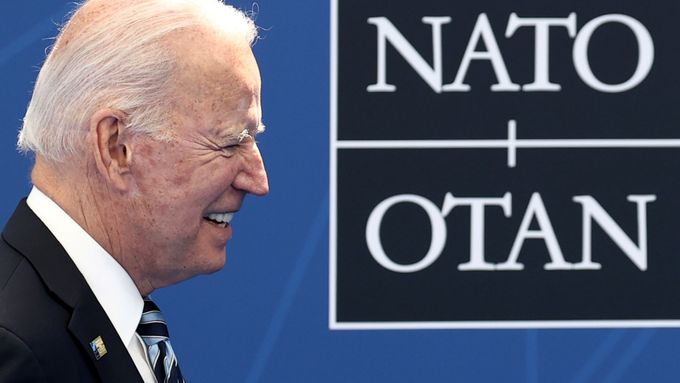 Joe Biden na summitu NATO, 2021