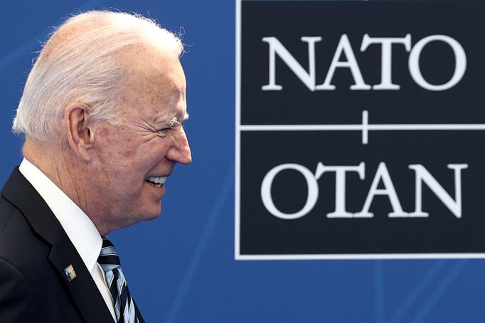 Joe Biden na summitu NATO, 2021