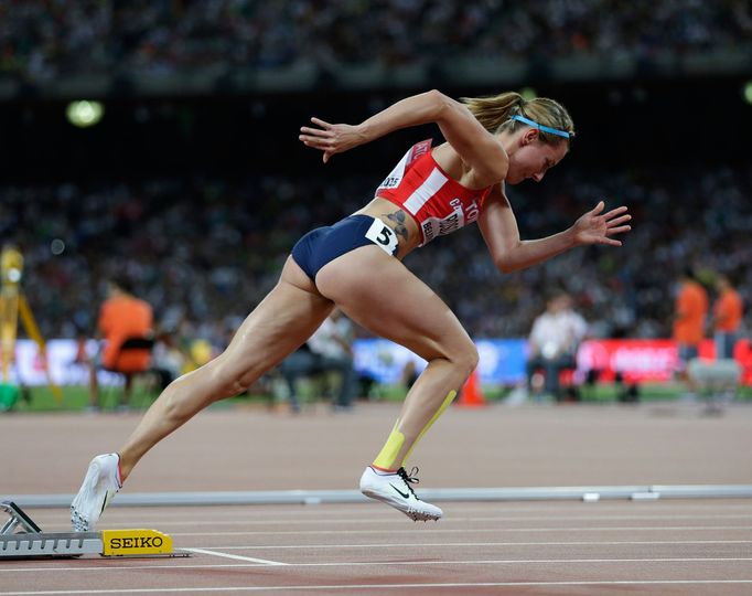 MS v atletice 2015, 400 m př. Ž: Denisa Rosolová