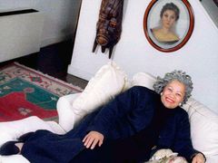 Toni Morrisonová roku 1988 ve svém newyorském bytě.