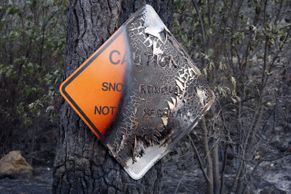 Požár požírá Yosemitský národní park