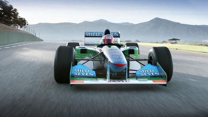 Benetton Michaela Schumachera, který bude k mání