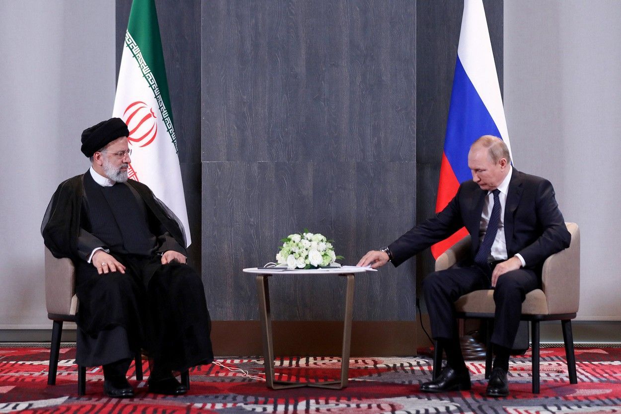 Putin Raísí Rusko Írán