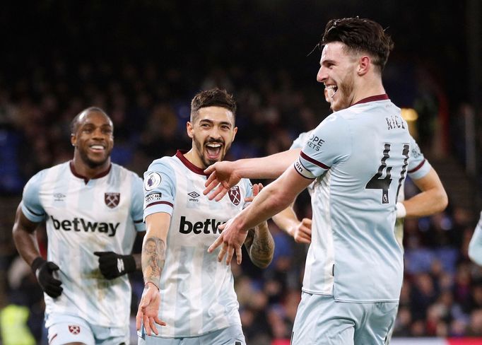 Crystal Palace - West Ham (Antonio, Lanzini, Rice).