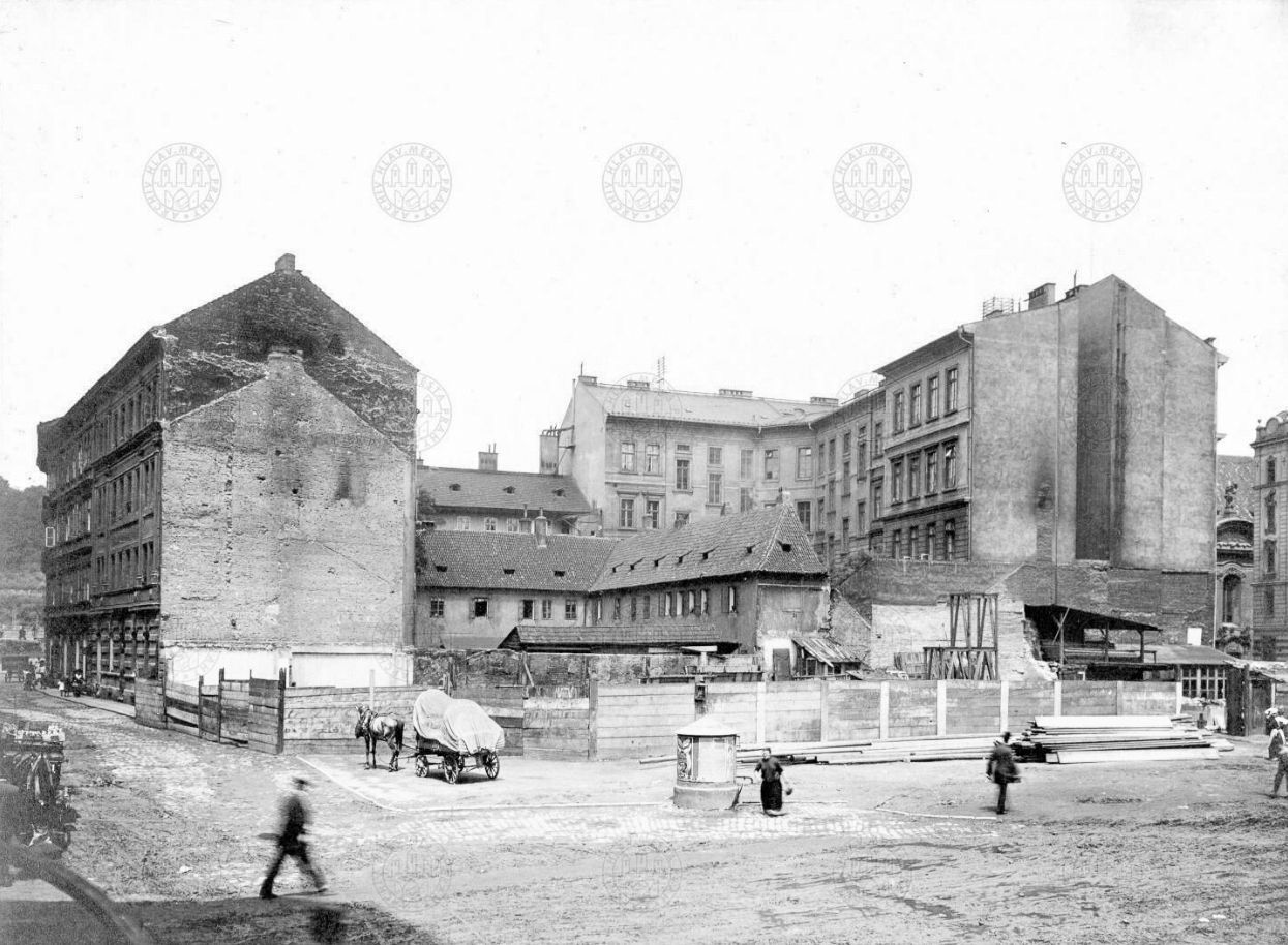 Asanace, demolice, Praha, Staré město, Nové město, Josefov, židovská čtvrť, domácí