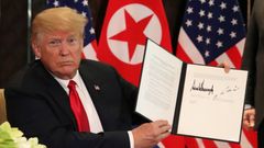 Trump - Kim - deklarace