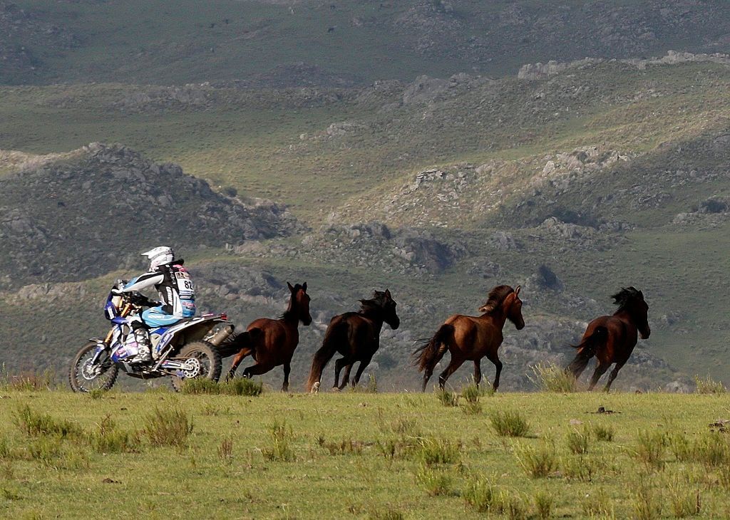 Rallye Dakar 2013, devátá etapa mezi Tucumánem a argentinskou Cordobou (Francouz Vincent Guindani)
