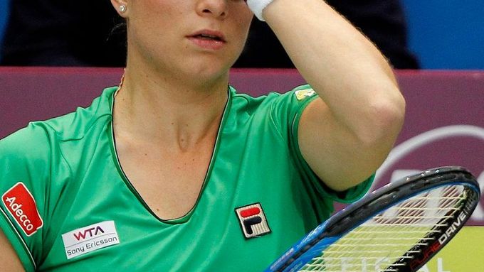 Kim Clijstersová si obnovila zranění kotníku