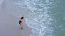 Pensacola Beach, Florida. Momentálně tu je kolem 32 stupňů Celsia.