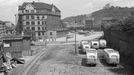 Autobusové nádraží Florenc, rok 1948.