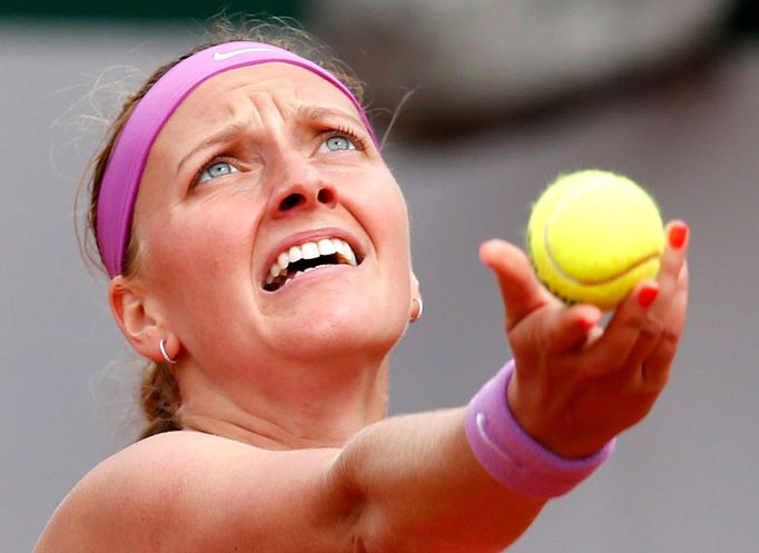 Petra Kvitová ve druhém kole French Open 2015