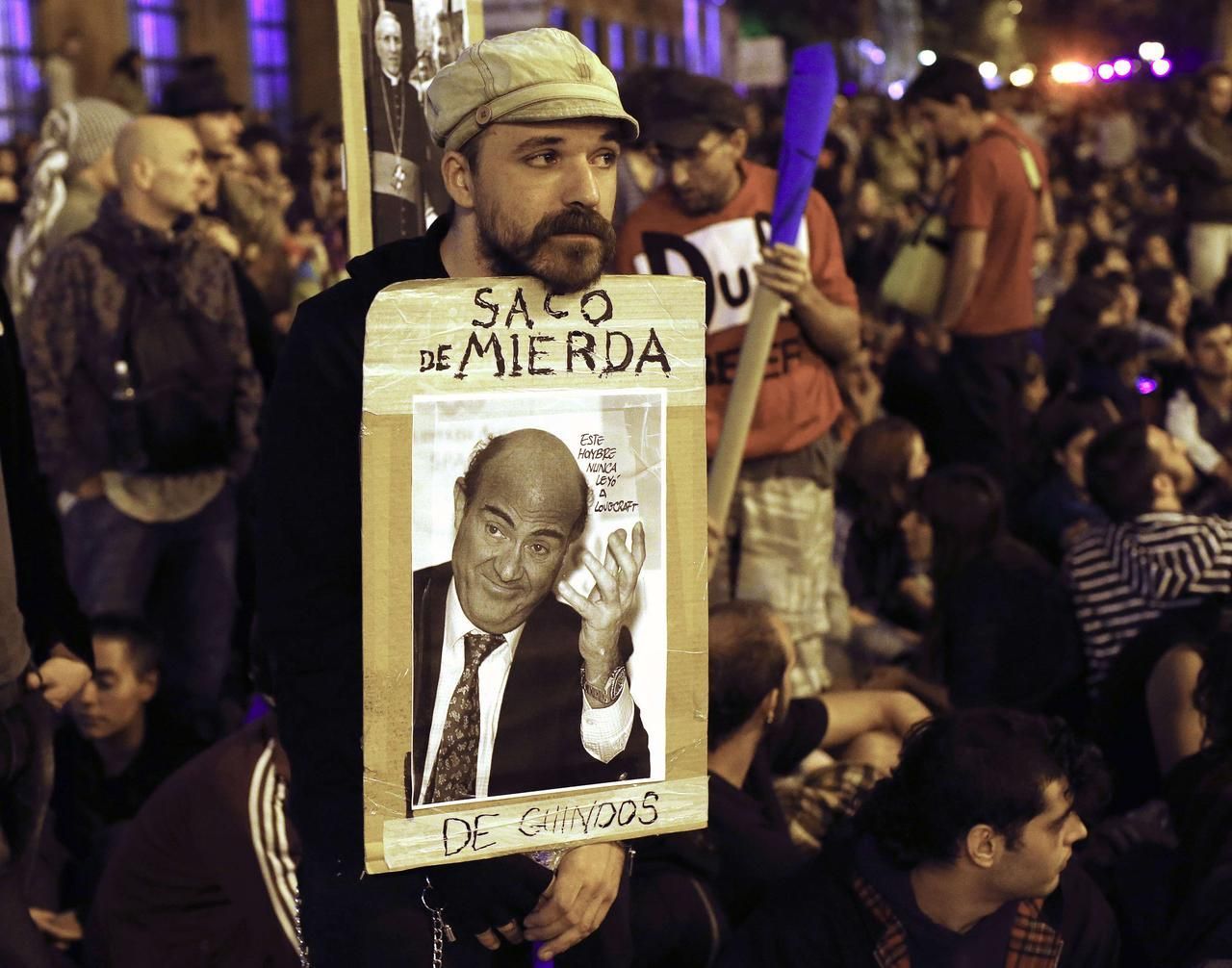Foto: Protesty v Madridě