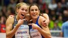 Czech Indoor Gala 2017: 400 m - Zuzana Hejnová a Sara Slott Petersenová