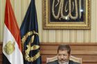 Mursí označil své sesazení z funkce za vojenský převrat